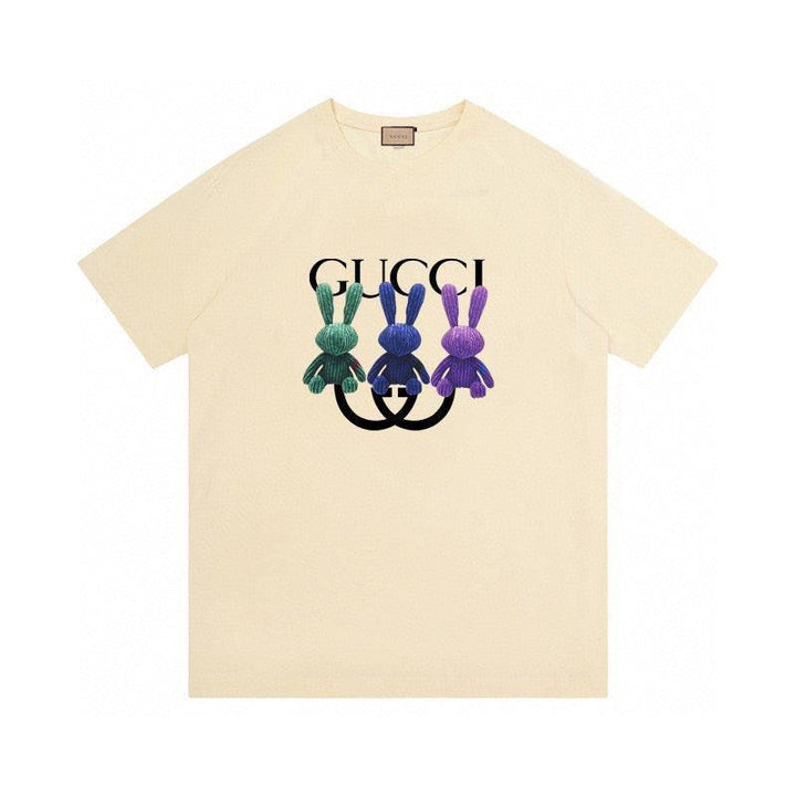 Gucci T-Shirt Without Collar 'Beige' - SleekGait