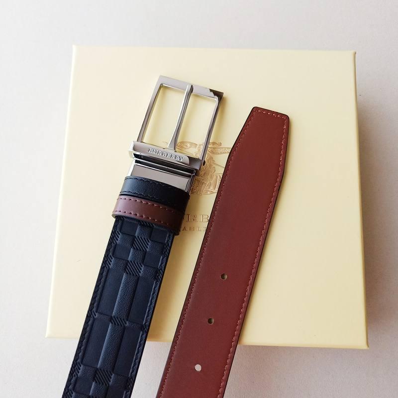 Burberry Leather Vintage Belt 'Black' - SleekGait