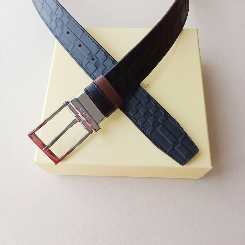 Burberry Leather Vintage Belt 'Black' - SleekGait