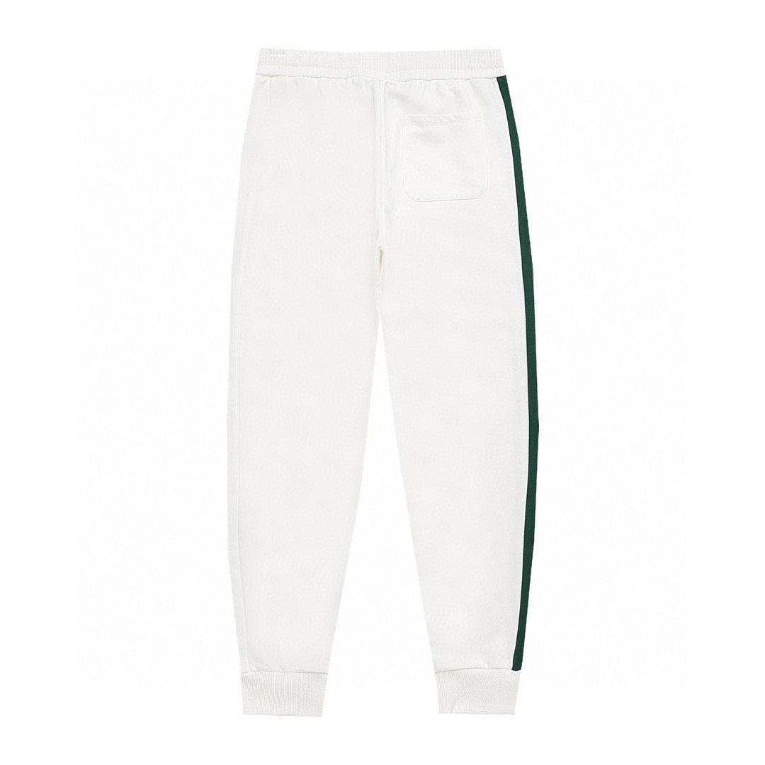 Gucci Long Pant 'White/Red/Green' - SleekGait