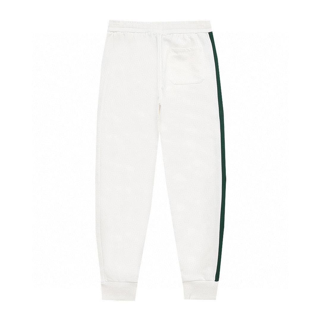 Gucci Long Pant 'White/Red/Green' - SleekGait