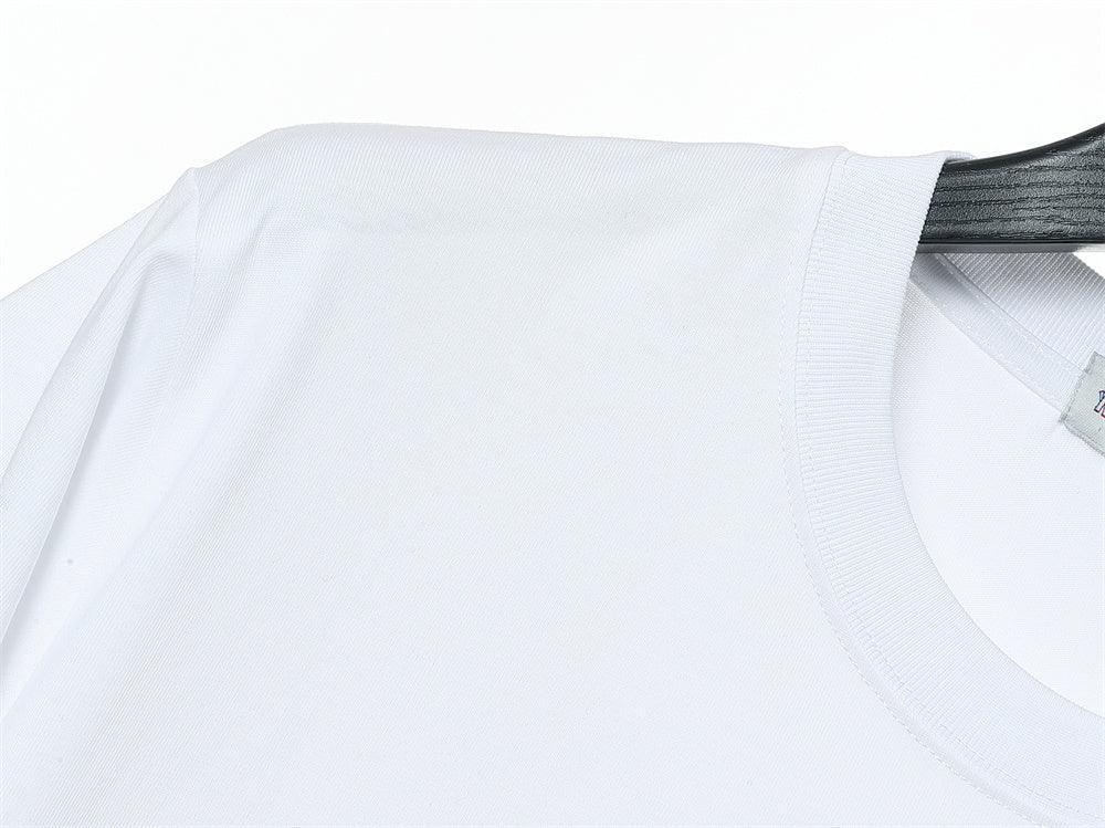 Moncler T-Shirt Without Collar 'White' - SleekGait