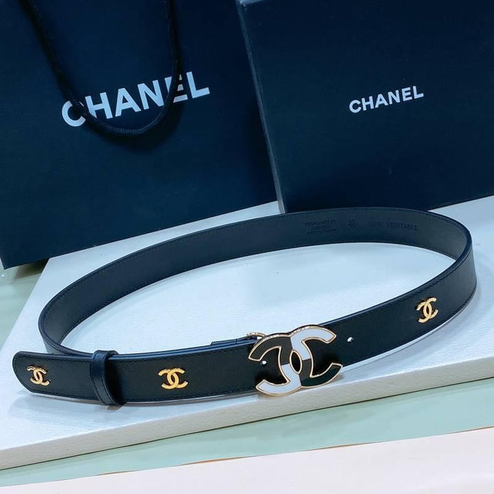 Chanel Women Logo Banding Belt 'Black' - SleekGait