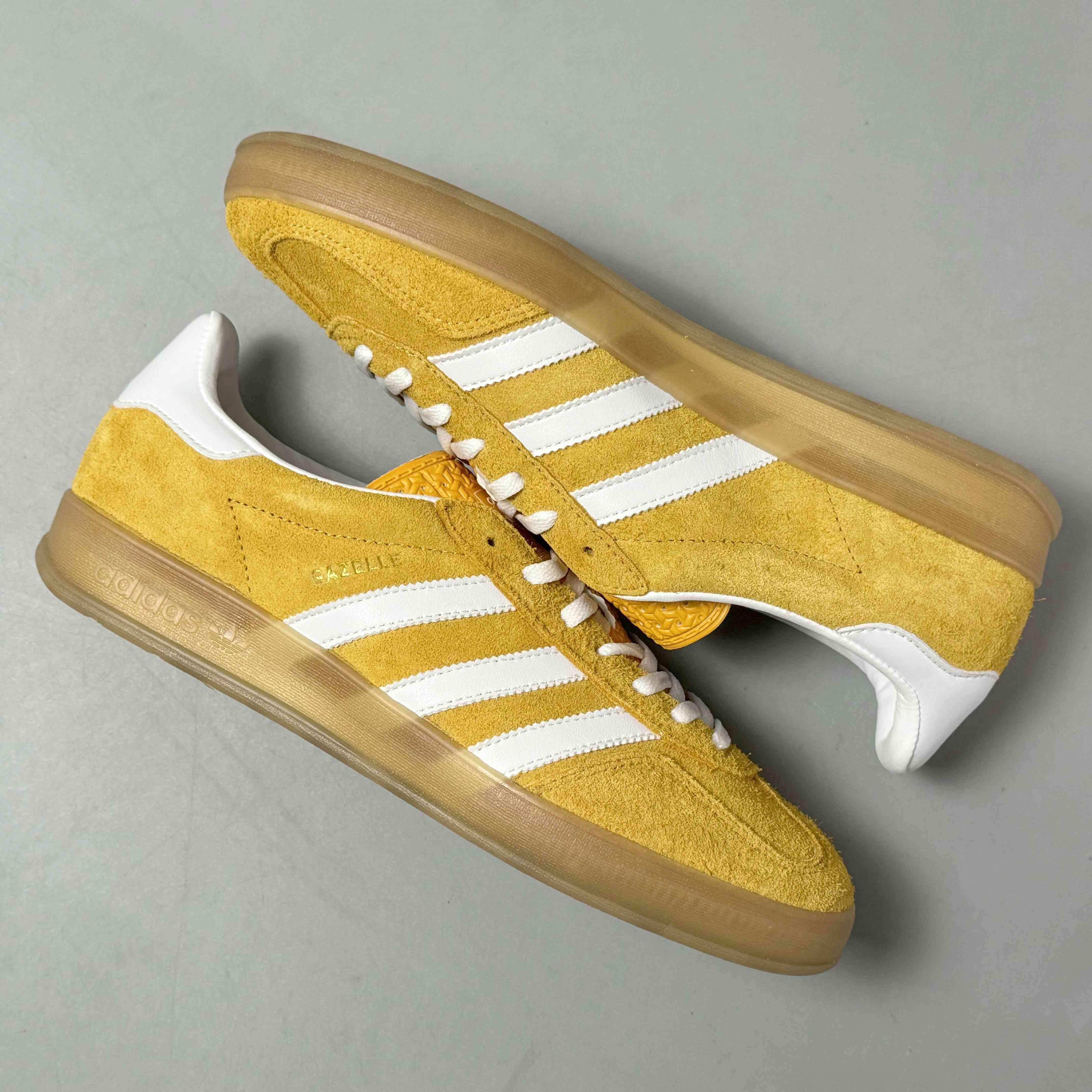 Adidas Originals Gazelle Indoor 'Orange Peel White' - SleekGait