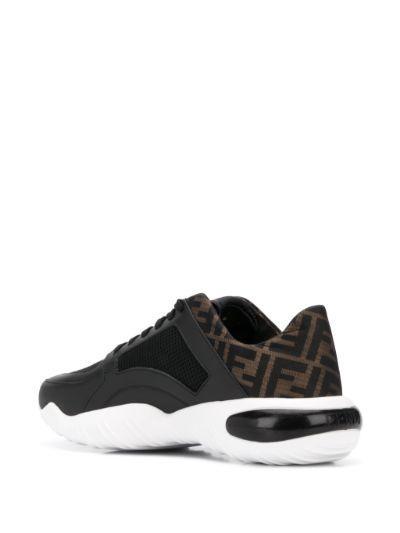 Fendi jacquard FF motif running sneakers - SleekGait