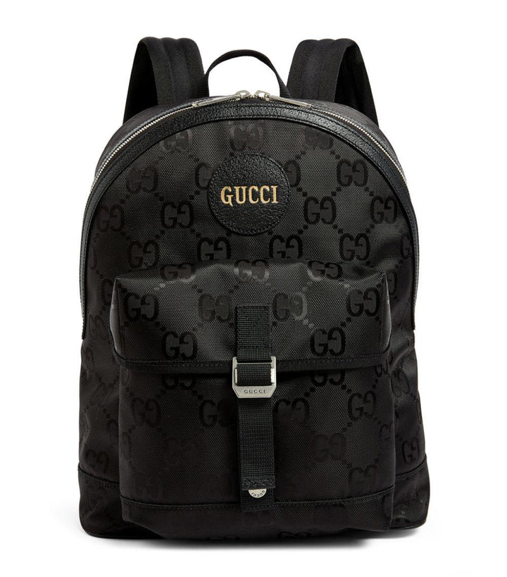 Gucci Off The Grid Backpack Black Gg Nylon