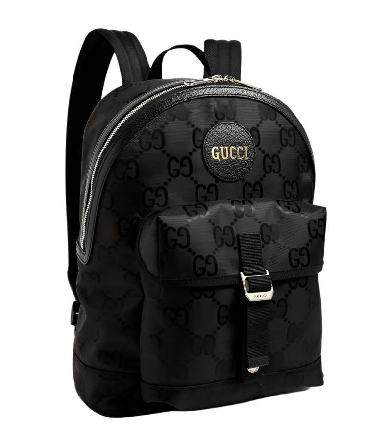 Gucci Off The Grid Backpack Black Gg Nylon