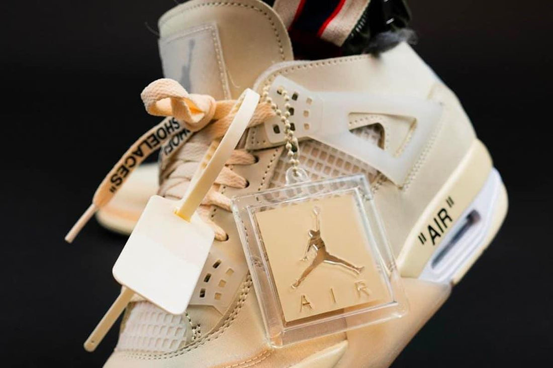 JORDAN 4 RETRO X OFF WHITE ‘BEIGE’ - SleekGait