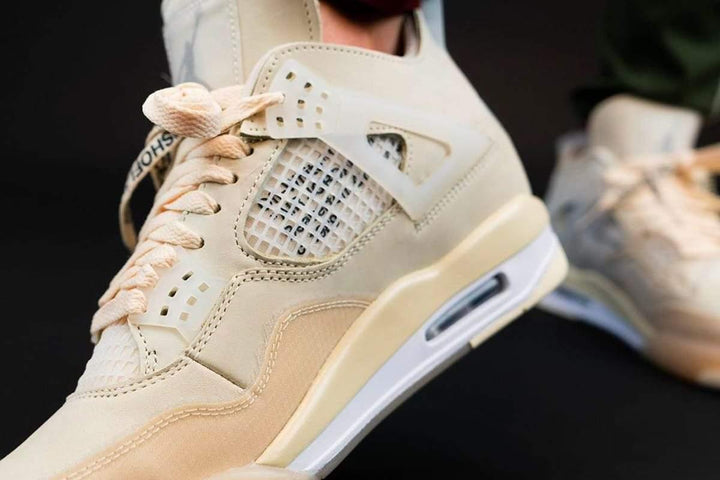 JORDAN 4 RETRO X OFF WHITE ‘BEIGE’ - SleekGait