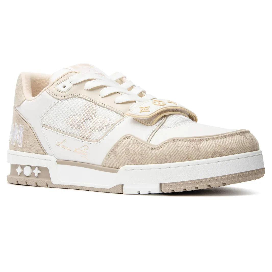 Sneaker LV Trainer 'Beige' - SleekGait