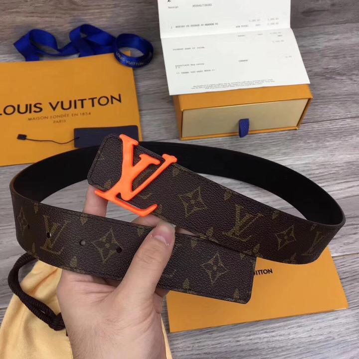 LOUIS VUITTON - LEATHER BELT - SleekGait