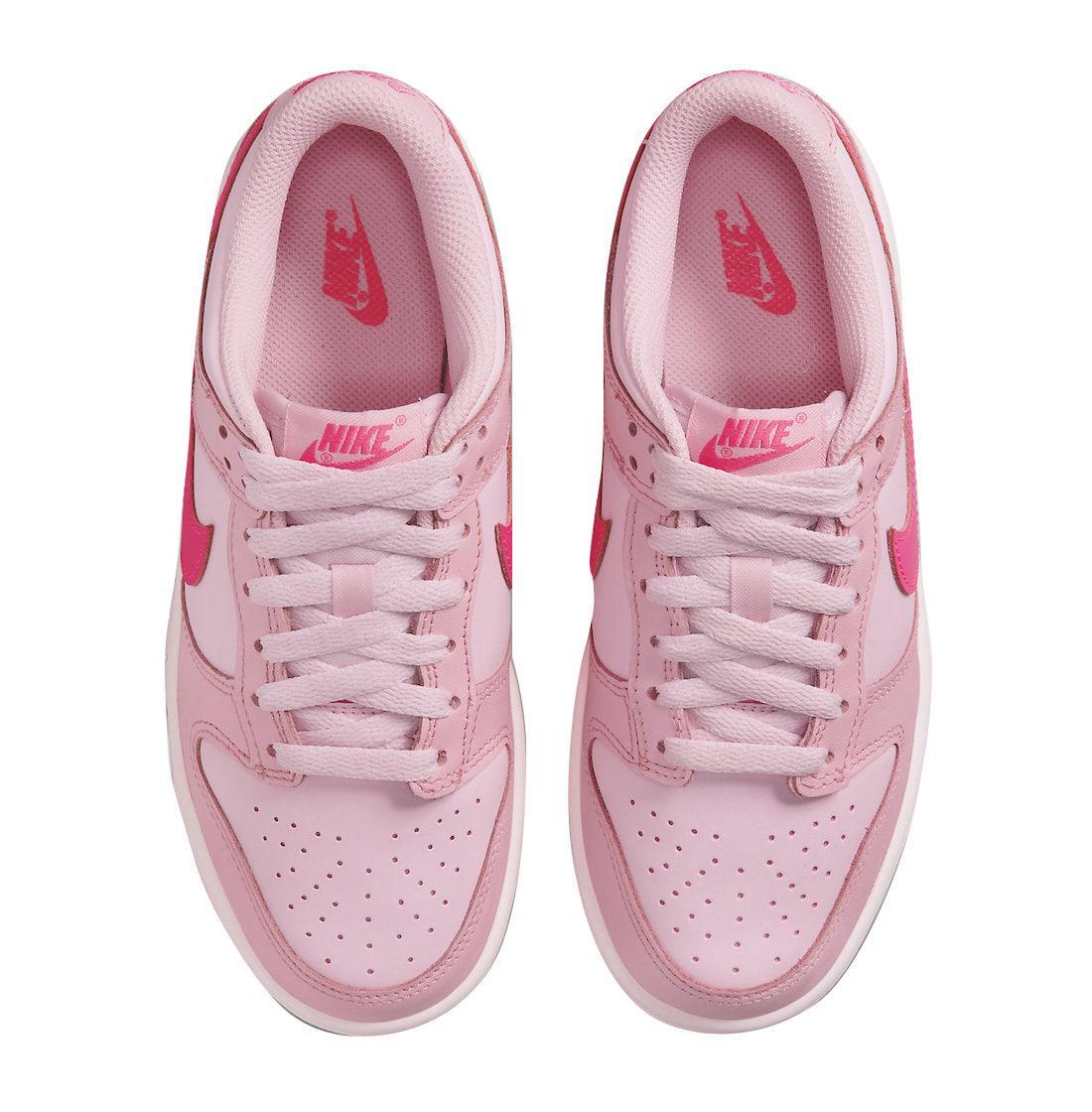 Nike Dunk Low 'Triple Pink (Barbie)' - SleekGait