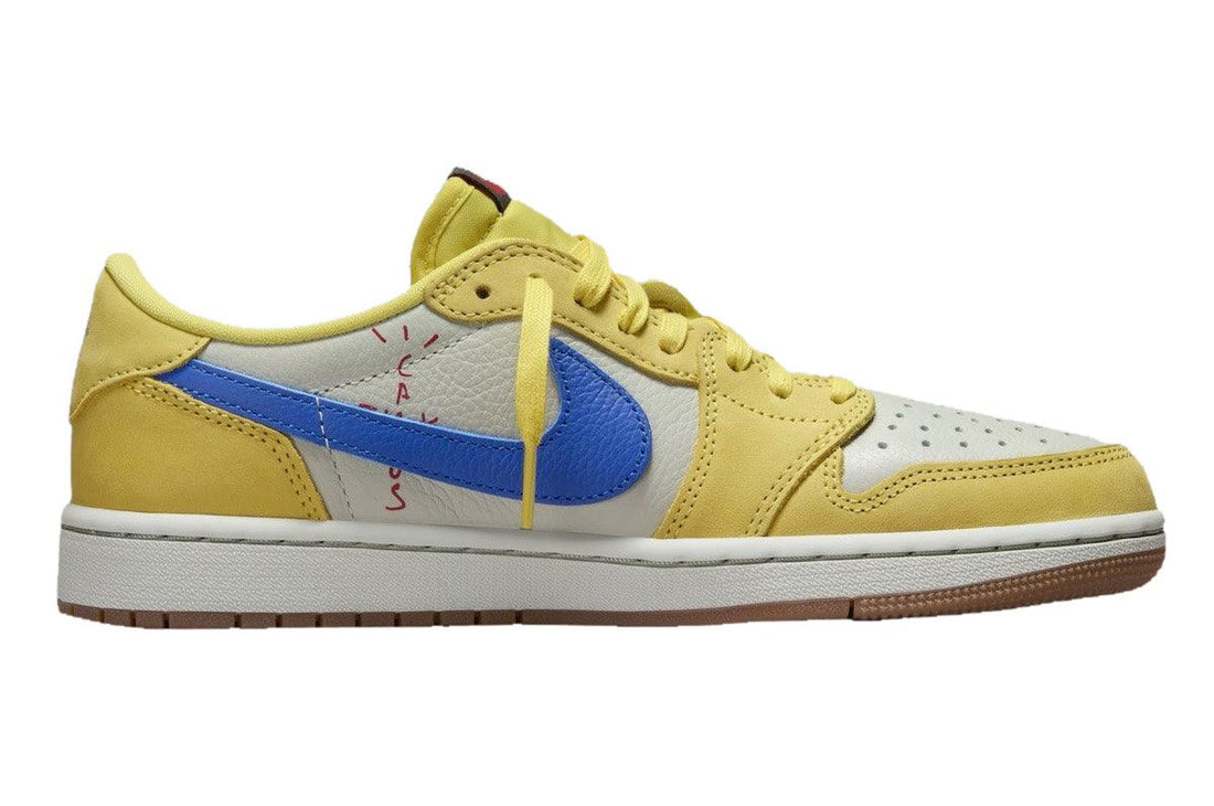 Travis Scott x Air Jordan 1 Low OG WMNS Canary - SleekGait