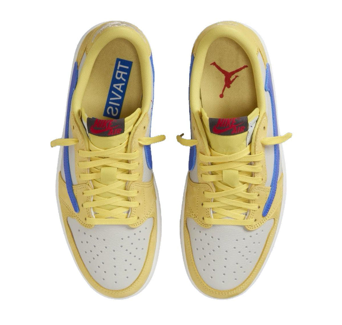 Travis Scott x Air Jordan 1 Low OG WMNS Canary - SleekGait