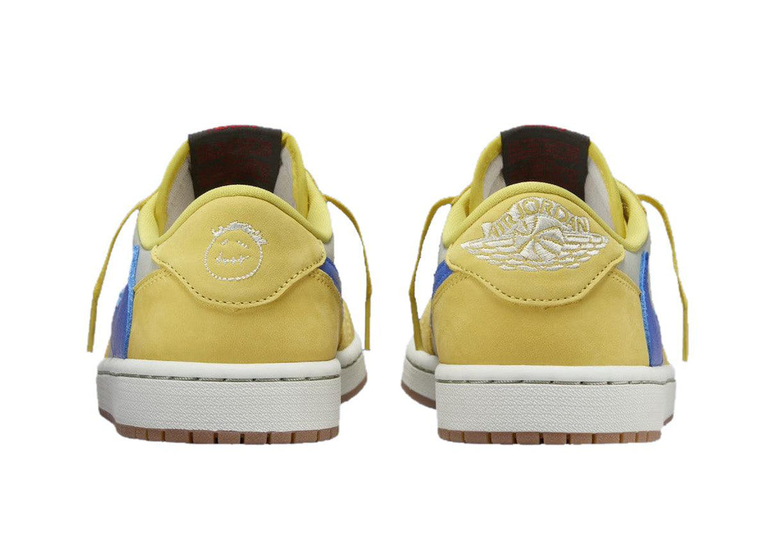 Travis Scott x Air Jordan 1 Low OG WMNS Canary - SleekGait