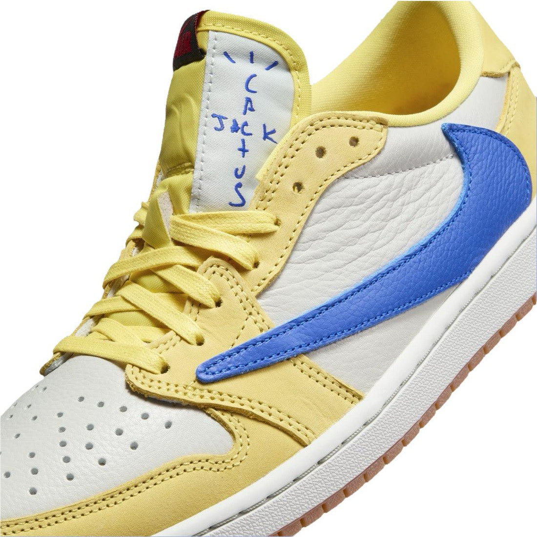 Travis Scott x Air Jordan 1 Low OG WMNS Canary - SleekGait