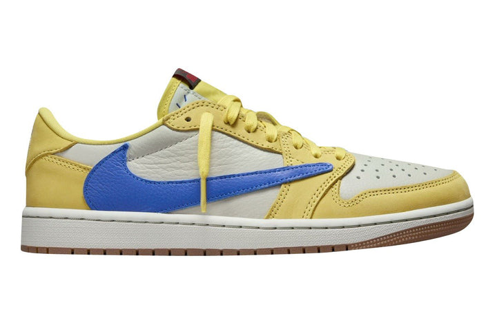 Travis Scott x Air Jordan 1 Low OG WMNS Canary - SleekGait