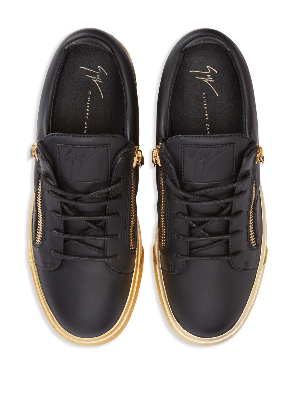 Giuseppe Zanotti Frankie low-top leather sneakers - SleekGait