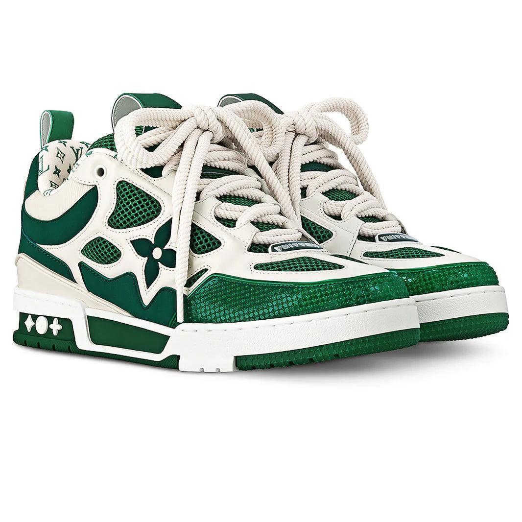 LV Skate Sneaker 'Green' - SleekGait