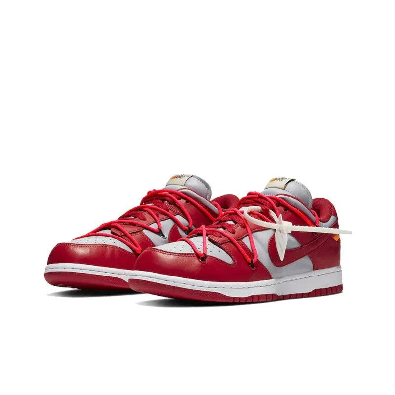 NIKE DUNK LOW OFF WHITE UNIVERSITY RED - SleekGait