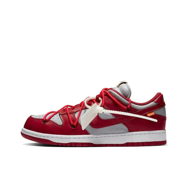 NIKE DUNK LOW OFF WHITE UNIVERSITY RED - SleekGait