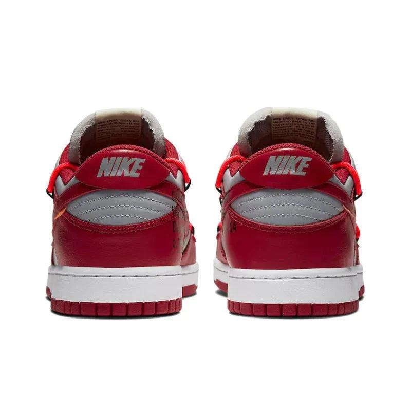 NIKE DUNK LOW OFF WHITE UNIVERSITY RED - SleekGait