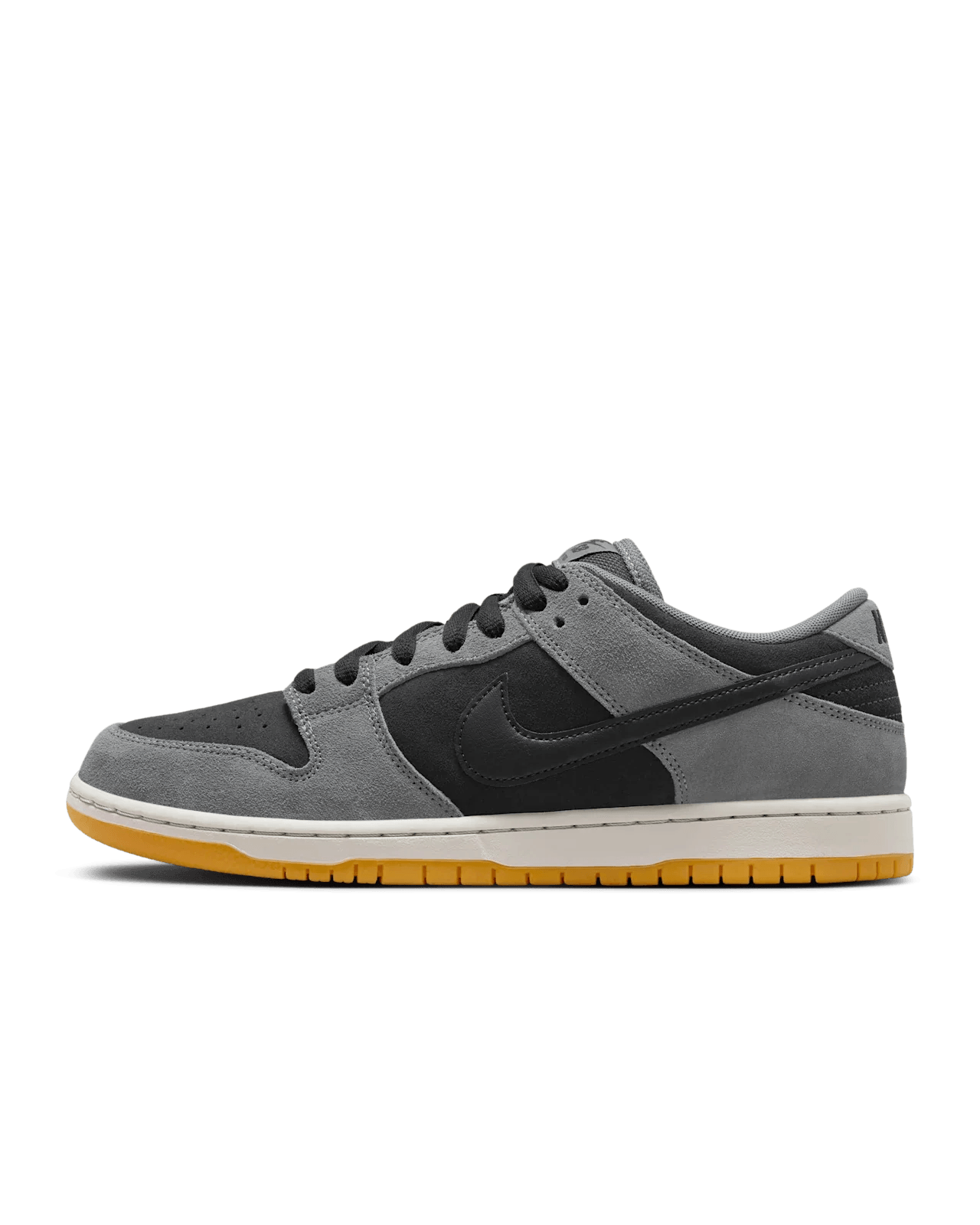 Nike SB Dunk Low Pro Black and Smoke Grey - SleekGait