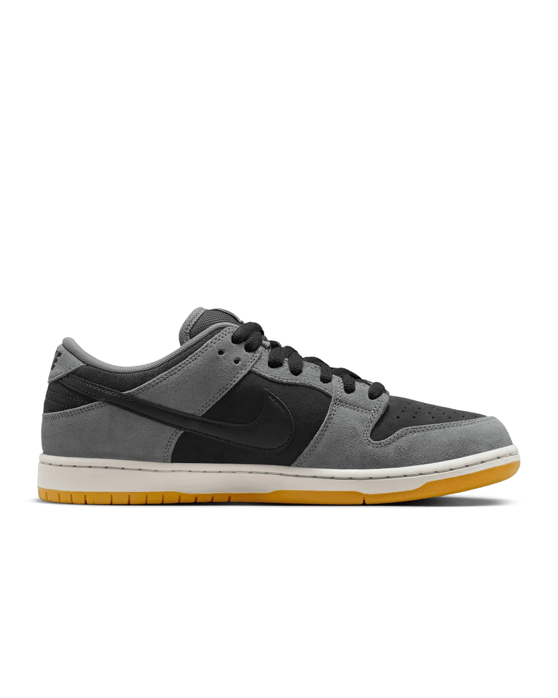 Nike SB Dunk Low Pro Black and Smoke Grey - SleekGait