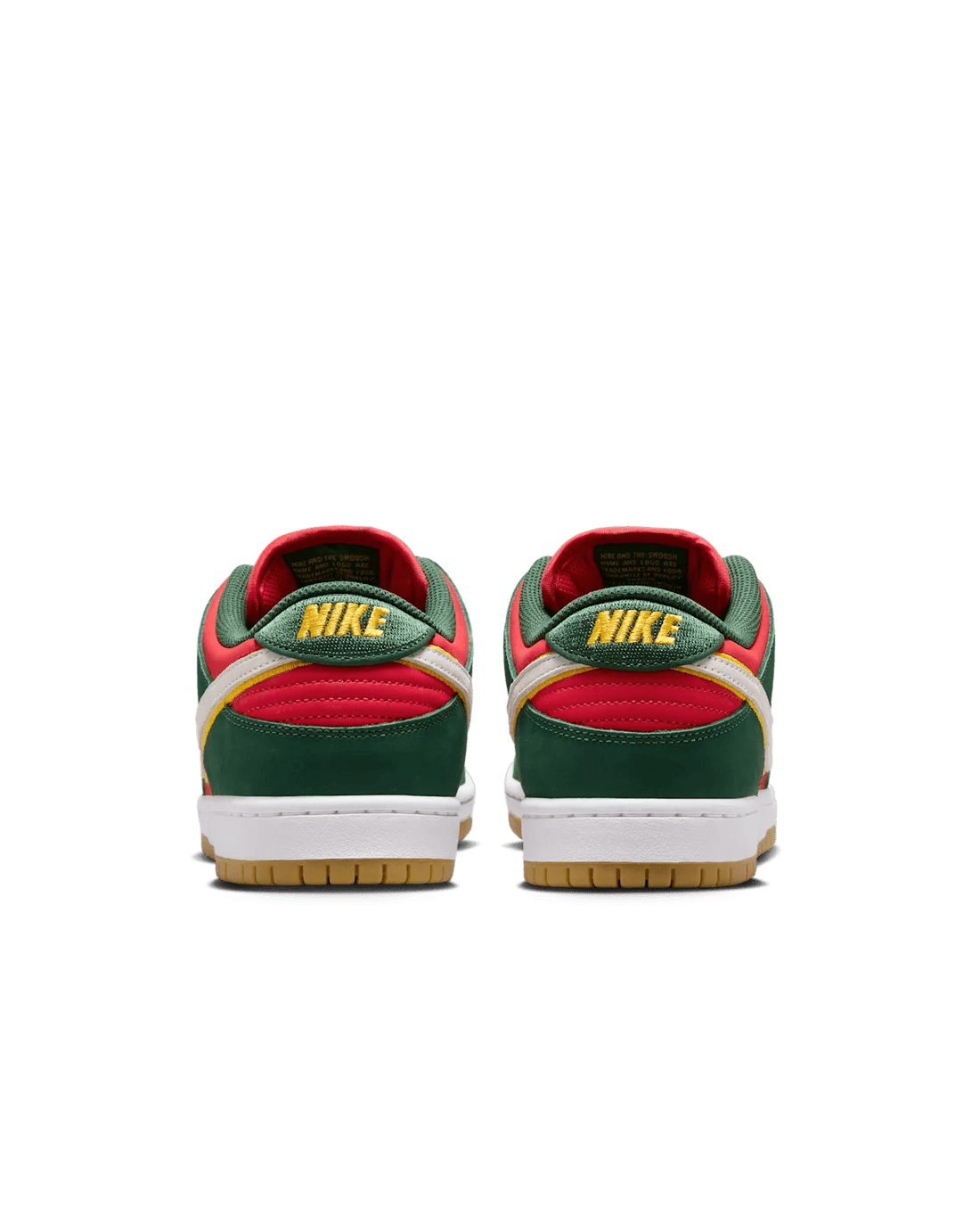 Nike SB Dunk Low. Fir and Fire Red - SleekGait