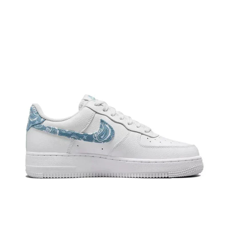 Nike Air Force 1 Low 07 'Essential White Worn Blue Paisley' - SleekGait