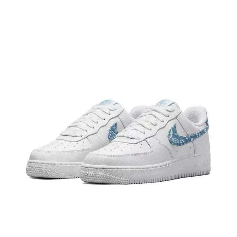 Nike Air Force 1 Low 07 'Essential White Worn Blue Paisley' - SleekGait