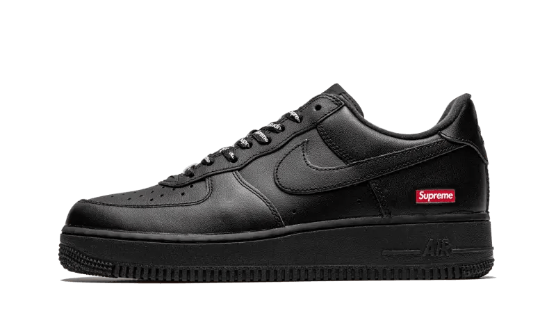 Nike Air Force 1 Low Black Supreme - SleekGait