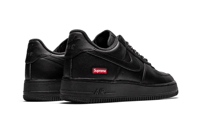 Nike Air Force 1 Low Black Supreme - SleekGait