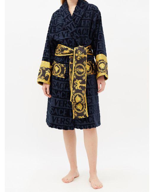VERSACE - COTTON BATHROBE - SleekGait