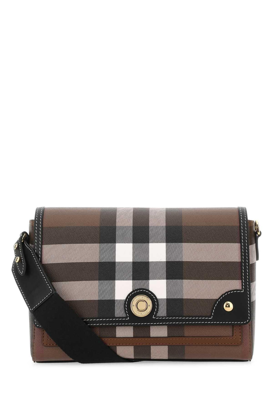 BURBERRY Printed Canvas Crossbody Handbag - 25 cm x 17 cm x 9 cm - SleekGait