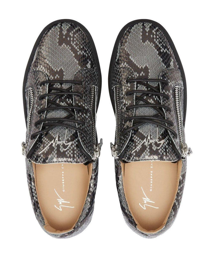 Giuseppe Zanotti Frankie reptile-print sneakers - SleekGait